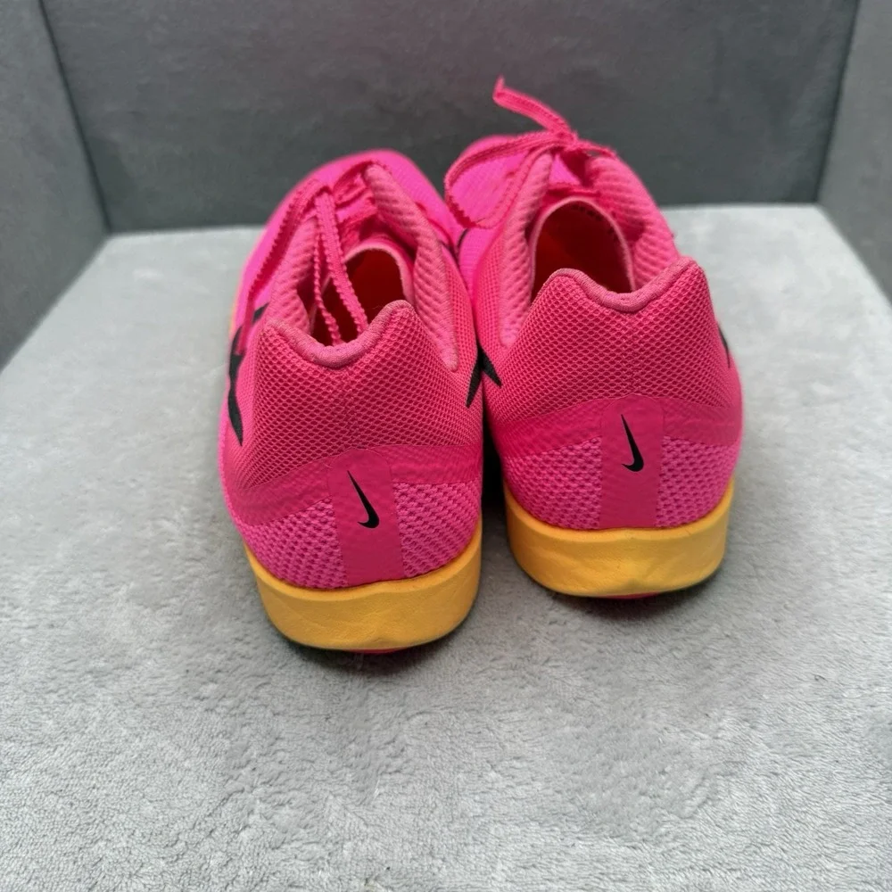Nike Zoom Rival Distance Track Spikes Hyper Pink Orange Men's 11 Women's 12.5